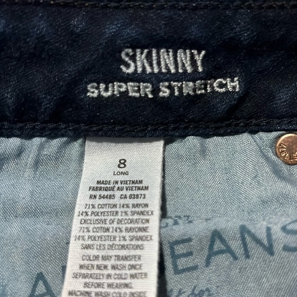 American Eagle Jeans Skinny Super Stretch Jeans - Picture 7 of 8